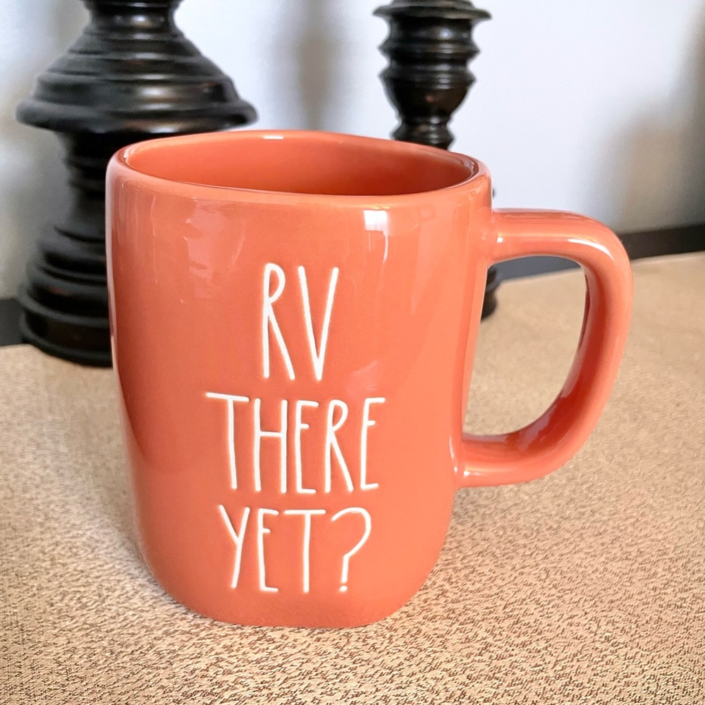 🆕Rae Dunn RV WE THERE YET Ceramic Mug